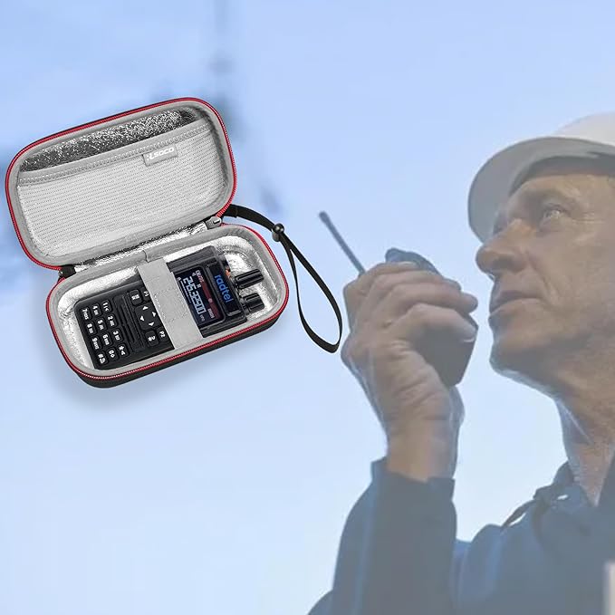 RLSOCO Hard Case for Uniden Atlantis 275/Atlantis 155/MHS75/MHS338BT Handheld Marine Radio (Case Only)