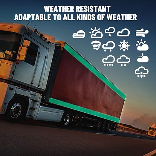 Reflective Tape, 2 Inch x 30 Feet - High Intensity - Green Reflective Safety Tape Waterproof Conspicuity for Trailer Reflector Trucks Bikes Baby Strollers Helmets