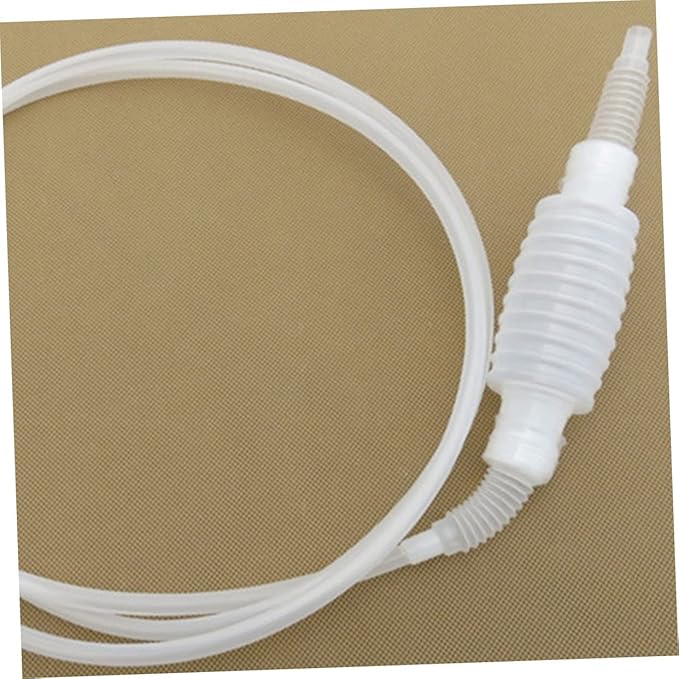 2pcs Oil Transfer Siphon Pump Filter Manual Hand Pump for Water Fuel Oil and Liquid Transfer High Flow Design for Emergency and Travel Use