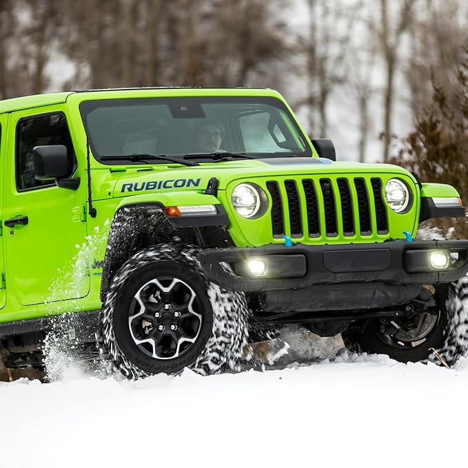 16 Inch Antenna for 2007-2025 Jeep Wrangler Gladiator Rubicon Sahara Sport 4xe Willys Mojave Unlimited, Jeep Wrangler Gladiator Accessories JK JL JT Upgrade Antenna for AM FM Radio