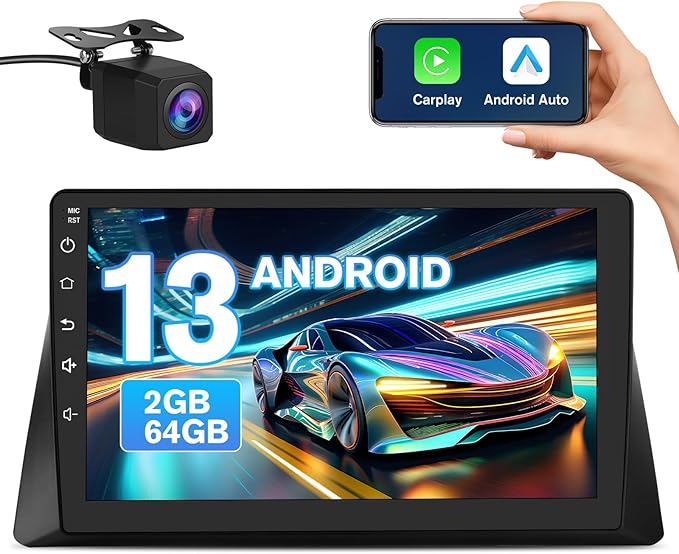 Android 13 Car Radio Stereo for Honda Accord 2008-2013, 10.1 Inch Touch Screen with SWC AM FM WiFi GPS DSP BT with Backup Camera 2GB+64GB