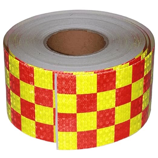 Reflective Tape 4 Inch x 168 Feet, Outdoor Waterproof High Visibility Stickers, HGH Intensity Reflector Strips for Vehicles