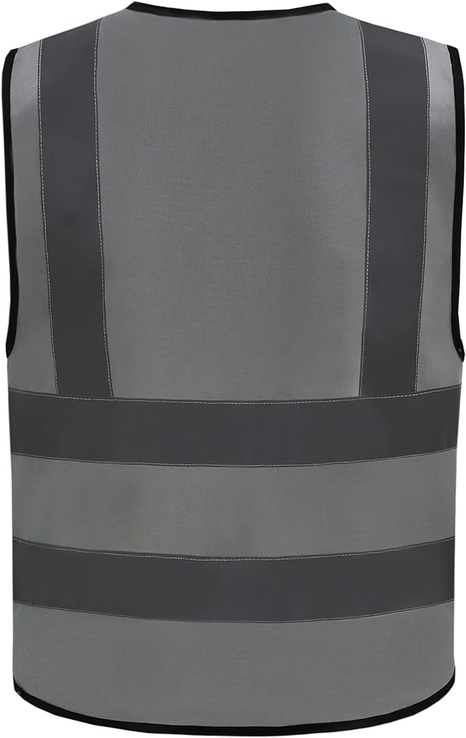 A-SAFETY High Visibility Reflective Safety Vest Customize Logo (XS-8XL)