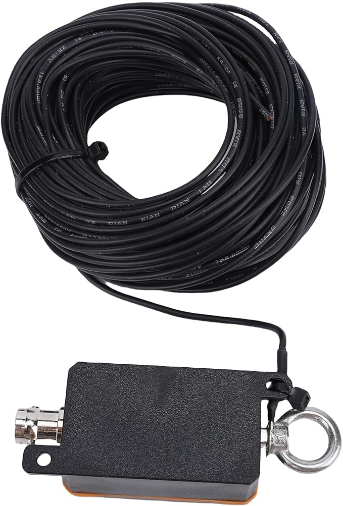 Jectse End Fed Half Antenna, Portable Broadband 130MHz HF Shortwave Antenna with Compact Bag for Amateur Radio CW SSB Communication