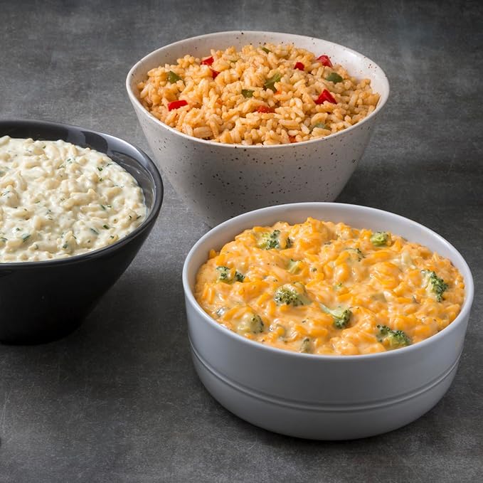 Lunch & Dinner Variety Kit Emergency Food Supply, 113 Servings, 25 Year Shelf Life - Dehydrated Meals, Survival Food Camping Essentials, 4 Gallon Bucket