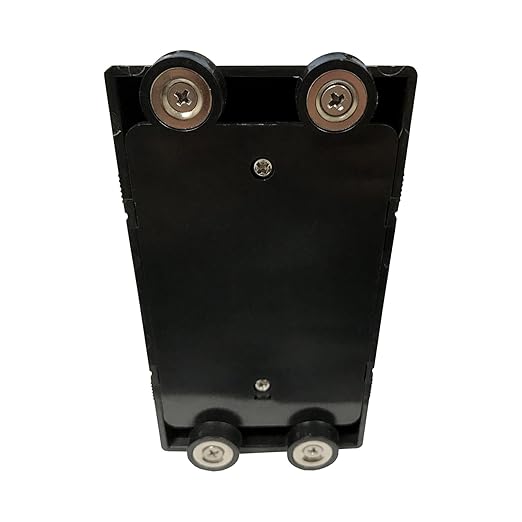 Magnetic Retractable Wall Barrier - Temporary Crowd Control Tool For Safety Queue Solution - 120" Belt Length Coverage with Strong Magnets by VIP Crowd Control (120" This Lane Close)