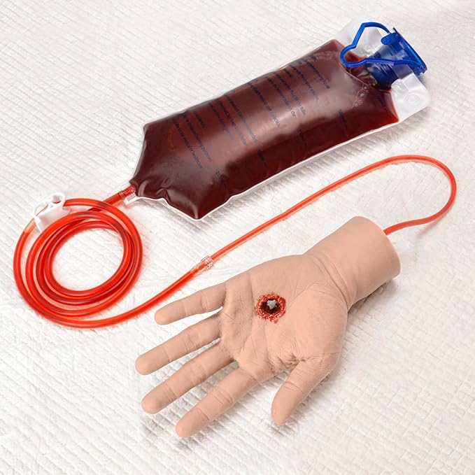 Hand Wound Packing Trainer Kit,GSW Through, Stop The Bleed Training, Bleed Control Kit for Medical Classes - Light