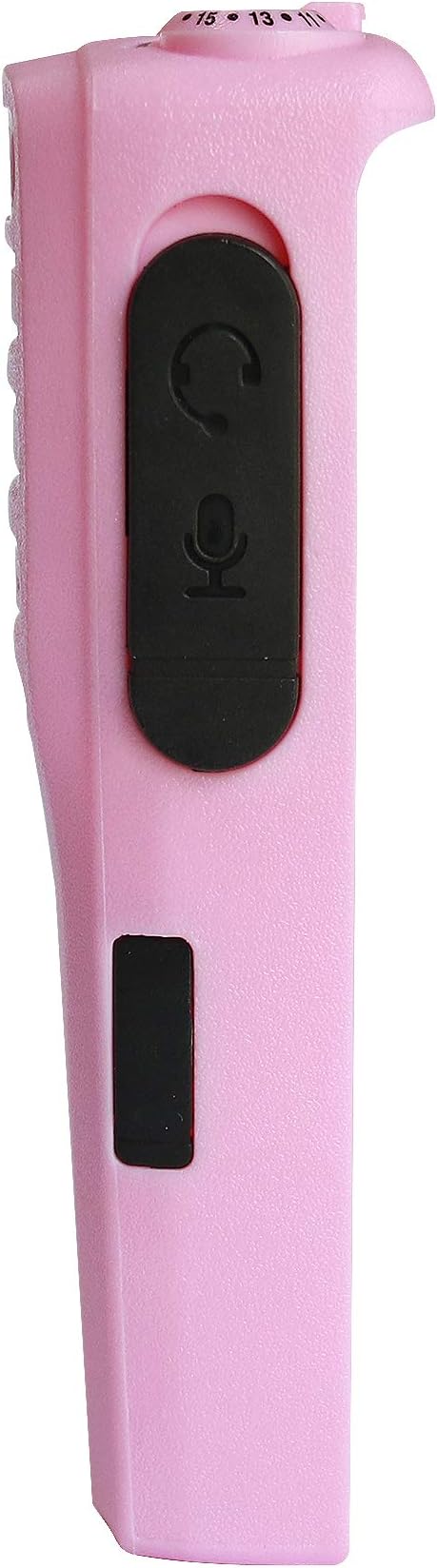 Amasu Pink 16 Channel Replacement Radio Housing Case Compatible with CP200D Radio with Buttons Channel PTT Button