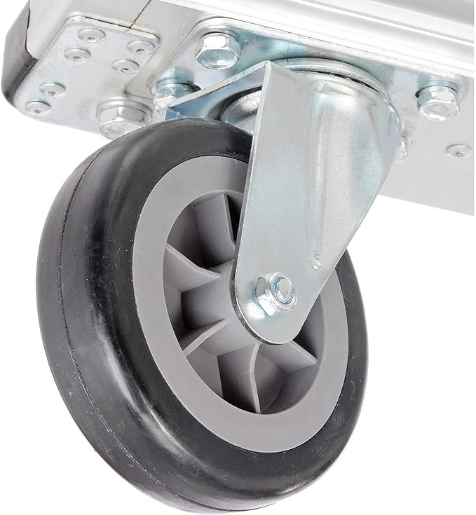 Global Industrial Folding Platform Truck, Aluminum, 48 x 24, 600 Lb. Capacity