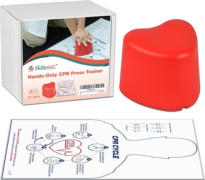 CPR Saver Training Kit，Hands Only CPR Trainer for First Aid Instructors, Nursing Students, and Medical Professionals