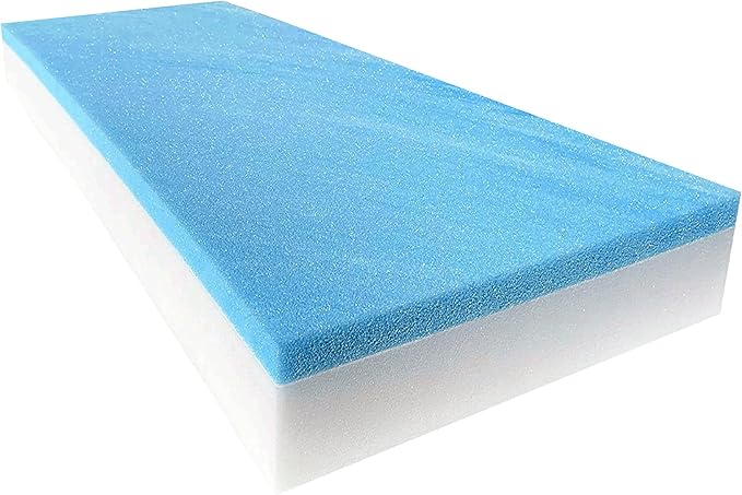 FoamTouch 6" Gel-Memory-Foam-Mattress No Cover