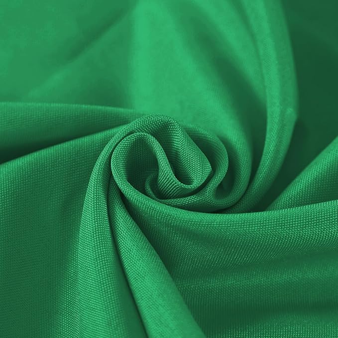 Fokitut 2 Pack Waterproof Square Tablecloth, 70x70 Inch, Stain Resistant and Wrinkle Polyester Table Cloth, Fabric Table Cover for Kitchen Dining, Wedding, Party, Holiday Dinner-Emerald
