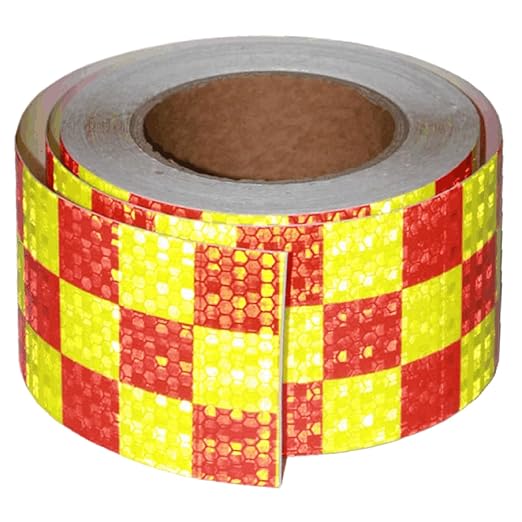Industrial Reflective Tape Outdoor Waterproof 3 inch Wide, High Visibility Safety Warning Reflector Sticker Strips (68 feet)