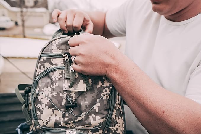 Family 4 Pack - B72 - Pro Series Deluxe Camo 72 Hour Emergency Backpack Survival Kit for 1 Person | Survival Kit for Wildfires, Earthquake, Tornado, Hurricane, and Other Emergencies