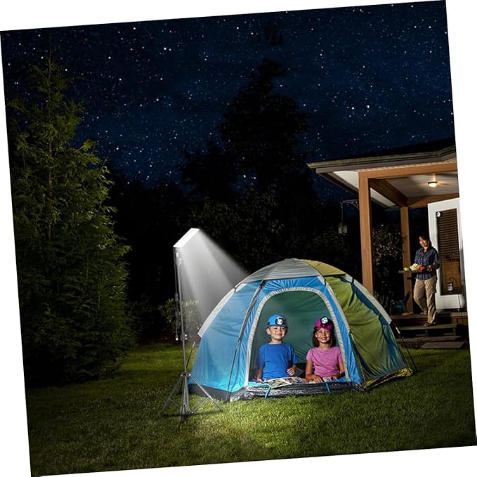 Led Camping Lantern Tripod Stand Portable Weatherproof Outdoor Light for Hiking Fishing and Emergency Situations