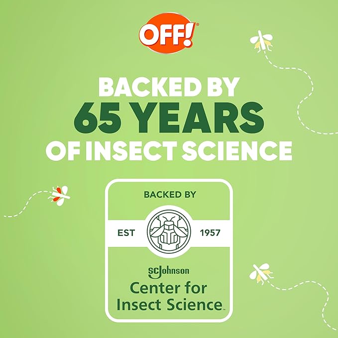 OFF! Deep Woods Insect Repellent Aerosol, Dry, Non-Greasy Formula, Bug Spray with Long Lasting Protection from Mosquitoes, 4 Oz, 2 Count