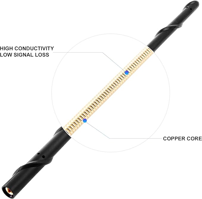 VOFONO 13 Inch Antenna Compatible with F150 F-150 2009-2026, F-250 F350 2017-2026, Ford Trucks Antenna Accessories