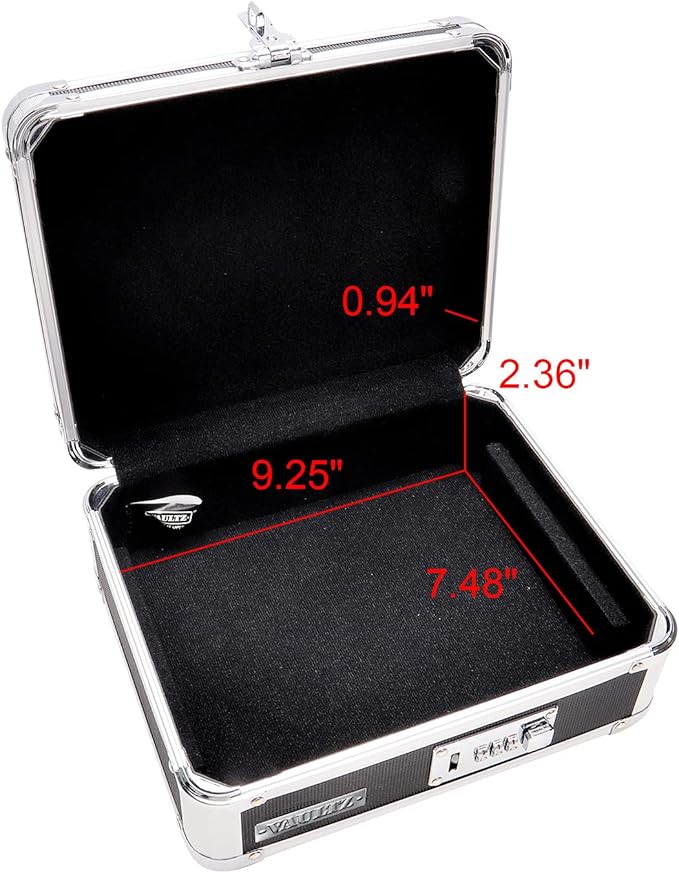 Vaultz® Cash Box, Black