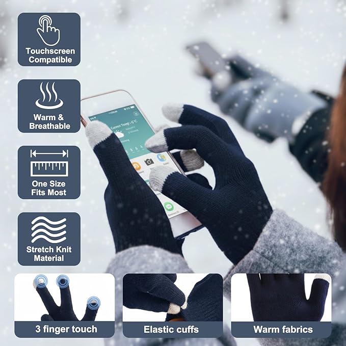 216 Pcs Homeless Care Package Supplies Bulk Winter Emergency Blankets Beanies Hat Gloves Scarves Socks Drawstring Bags for Men Women Cold Weather Camping Outdoor Survival Kit (5 Colors)