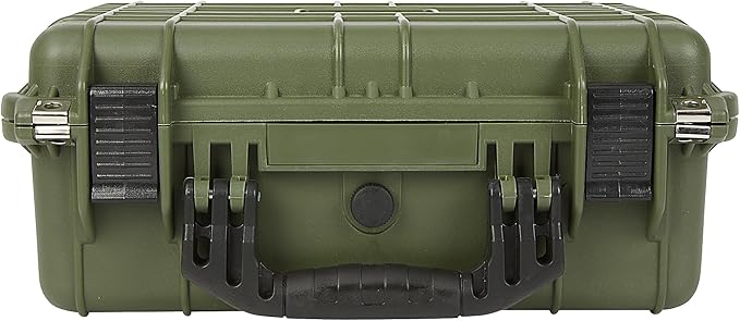 Strongway 16in. Plastic Waterproof Storage Case, Green, Model# MJ-5018_GRN