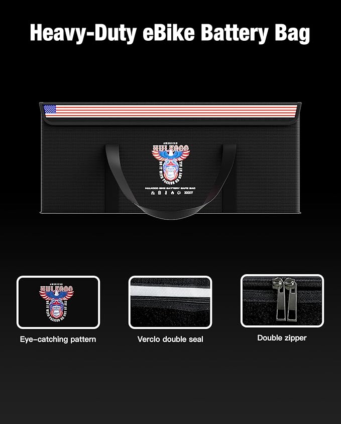 12V 200Ah LiFePO4 Lithium Battery Fireproof Safe Bag Large Capacity Explosion-Proof Container LiPO Guard Protective Case Waterproof Storage Box(22 * 9 * 9.4 inch)