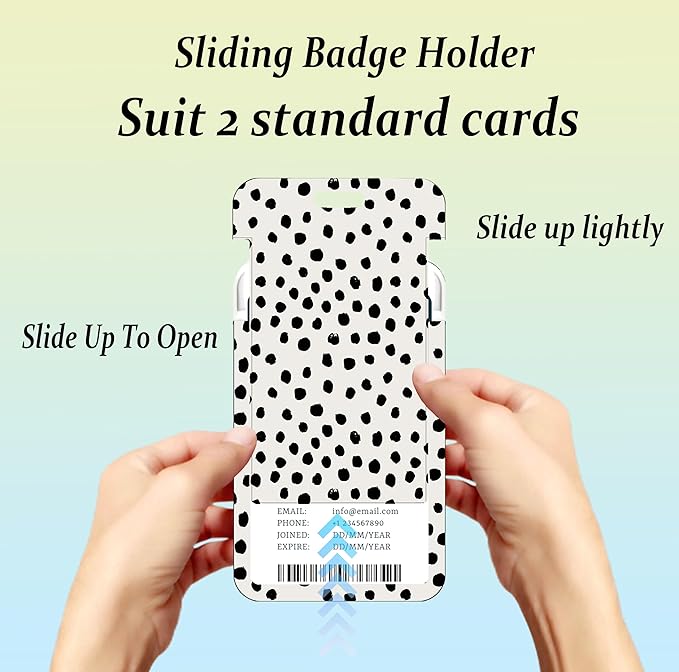 Fun Badge Holder Lanyard Fashion ID Card Holders Detachable Name Tag Clips Cute Funny Nurse Teacher Office Gifts Women Man Badge Holder (Little bit)