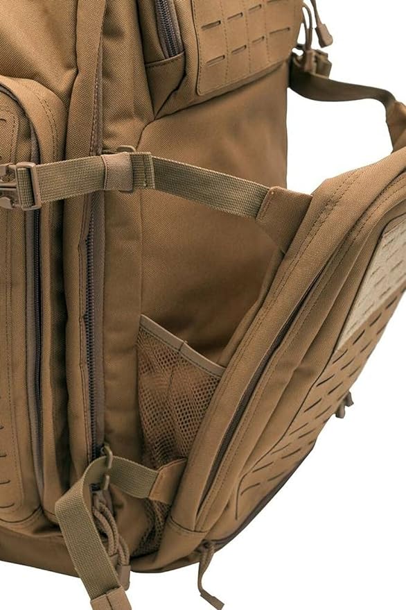 LA Police Gear LAPG Atlas 72 Hour Tactical Backpack for Men & Women, Large Bug Out Bag with MOLLE System, Hiking Hunting Combat Backpack, Grey