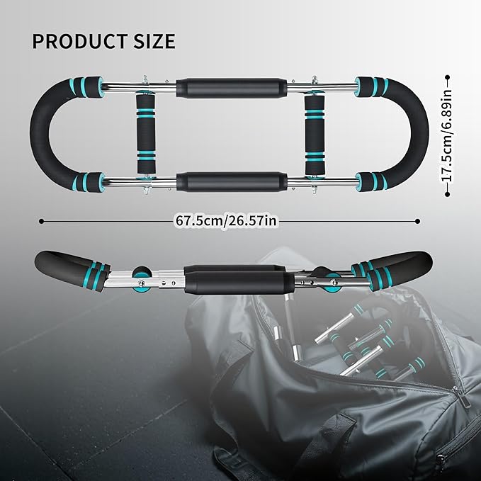 PROIRON Twister Arm Trainer, Adjustable Chest Workout Equipment, Arm Trainer for Men, Chest Trainer for Men, Shoulder Muscle Training, Portable Spring Resistance Home Fitness Equipment