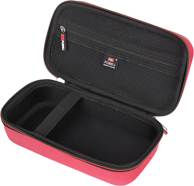 FBLFOBELI Hard EVA Storage Case Compatible with Midland ER310/ER310PRO/ER210/ER300/ER50 Emergency Crank Weather AM/FM Radio, Portable Travel Container Bag (Case Only) (Red)