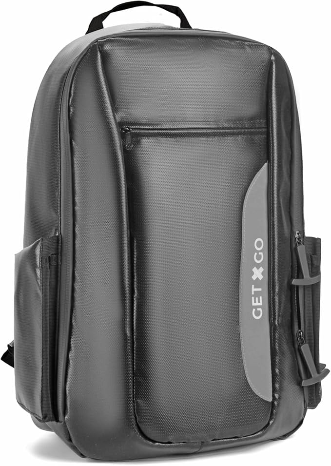 Fireproof Backpack – UL 94 V-0 & NFPA 701 Go Bag | Withstands up to 1832°F | Water-Resistant Emergency Bug Out Bag for Documents, Tech & Supplies | 20L | The Original