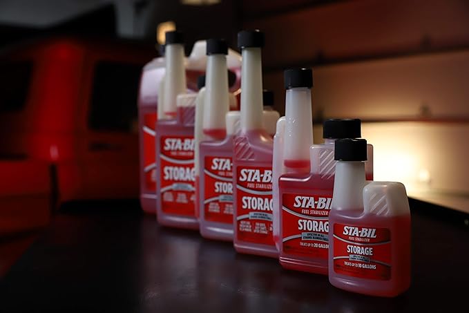 STA-BIL Storage Fuel Stabilizer | Keeps Fuel Fresh for 24 Months, Prevents Corrosion, Gasoline Treatment Additive that Protects System, Gas Stabilizer for Storage, 8 oz.