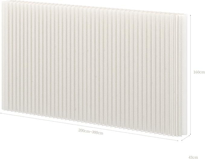 Foldable Room Divider Privacy Screens Movable Temporary Wall Space Partition, 5.25~9.19 FT Tall, 6.56~16.4 FT Width, Choice of Various Sizes and Styles