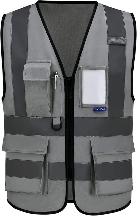safety vest grey