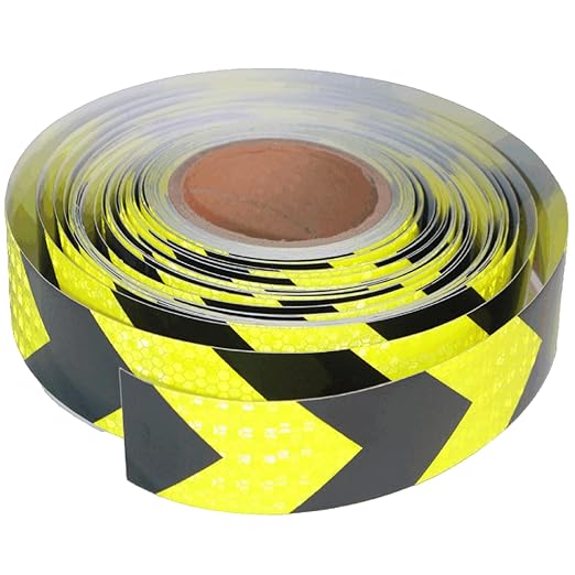 Reflective Tape 2 Inch x 168 Feet, Outdoor Waterproof High Visibility Warning Reflector, Night Safety Stickers for Car Bicycles