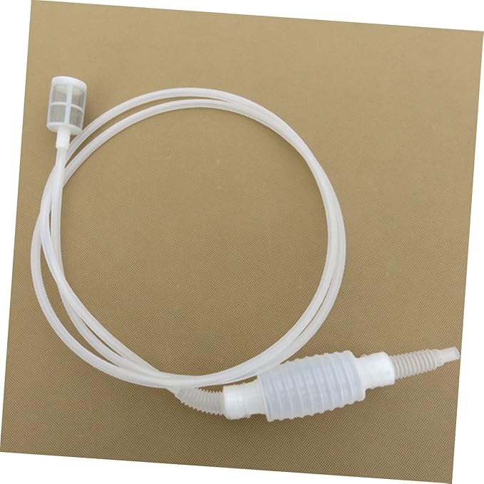 2pcs Oil Transfer Siphon Pump Filter Manual Hand Pump for Water Fuel Oil and Liquid Transfer High Flow Design for Emergency and Travel Use