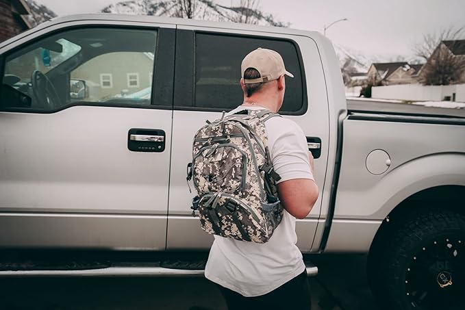 Blue Coolers Blue Seventy-Two - Pro Series - Camo Deluxe | 72 Hour Emergency Backpack Survival Kit for 1 Person | Survival Kit for Wildfires, Earthquakes, Tornado, Hurricane, and Other Emergencies