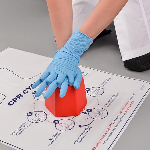 SimCoach CPR Training Model, Hands-only CPR Training Aid Kit, CPR Compression First Aid Training Tool for Nursing Students