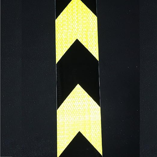 Reflective Tape 3 Inch x 68 Feet, Outdoor Waterproof High Visibility Conspicuity Strong Adhesive Reflector for Trailers