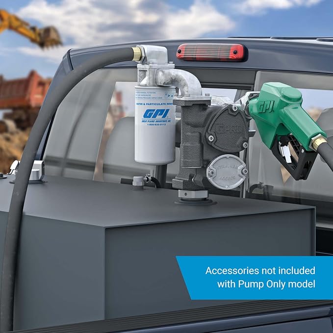 GPRO - V25 Series Fuel Transfer Pump, Pump Only, 25 GPM, 12 Volt (170000-01)