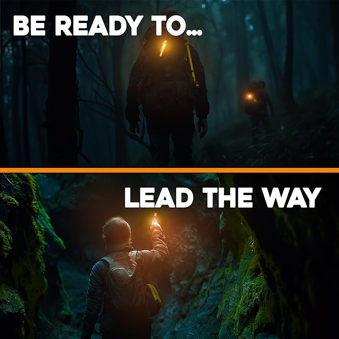 Be Ready - Industrial 12 Hour Illumination Emergency Safety Chemical Light Glow Sticks 12 Pack