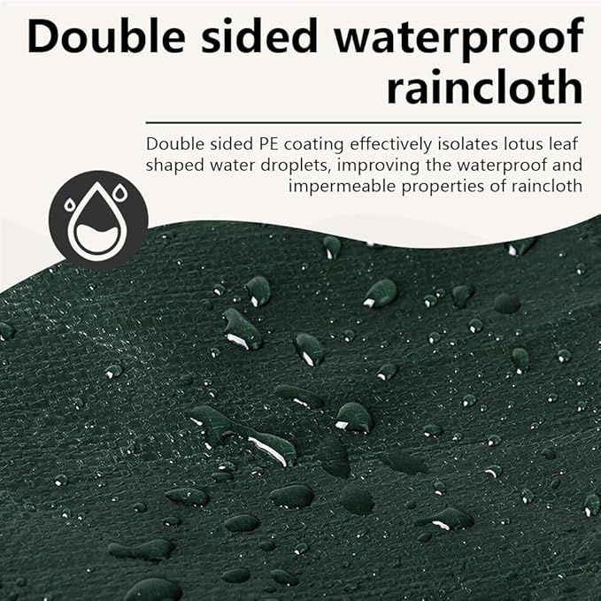 Tarps 12x30 FT Waterproof Heavy Duty Tarp – 5 Mil Thick, UV & Tear Resistant, Reinforced Grommets & Edges – Multi-Purpose Cover for Camping, Roof, Emergency, Truck, Boat