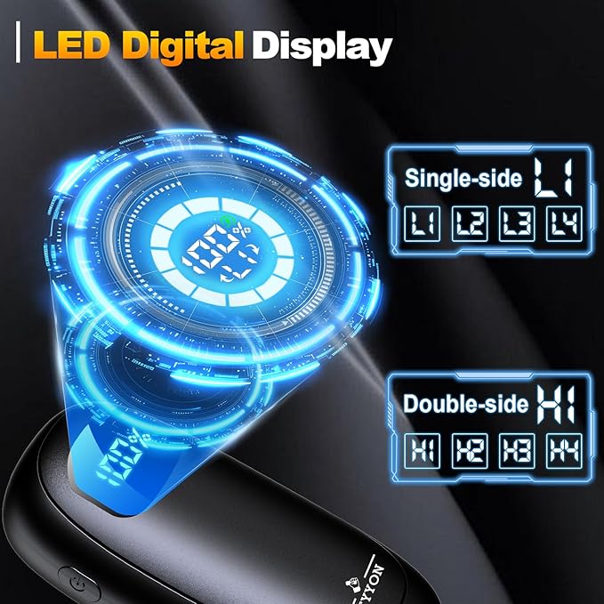 Hand Warmers Rechargeable-Electric Hand Warmers, Max 16 Hrs Warmth Up to 127℉, LED Display & Flashlight, Dual-Side Heating Portable Heater, Hunting Camping Essentials, Gifts for Men Women Raynauds