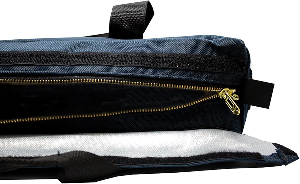 Fire Resistant and Water Repellent Briefcase Document Bag, 18 x 14 x 4 Inch