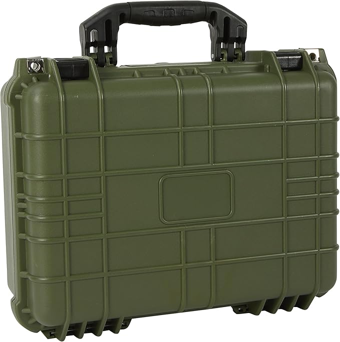 Strongway 16in. Plastic Waterproof Storage Case, Green, Model# MJ-5018_GRN