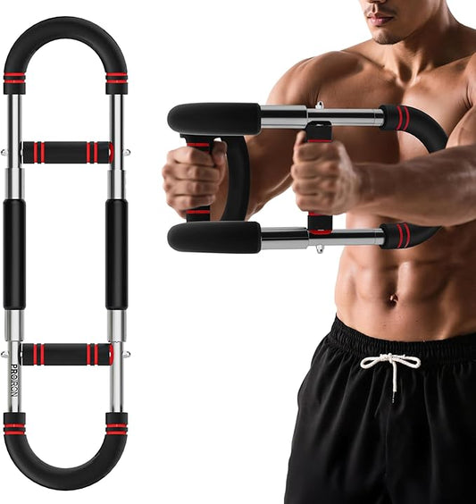 PROIRON Twister Arm Trainer, Adjustable Chest Workout Equipment, Arm Trainer for Men, Chest Trainer for Men, Shoulder Muscle Training, Portable Spring Resistance Home Fitness Equipment