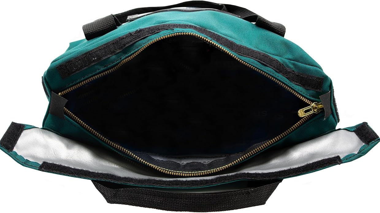Fire Resistant and Water Repellent Briefcase Document Bag 14 x 11 x 3 Inch