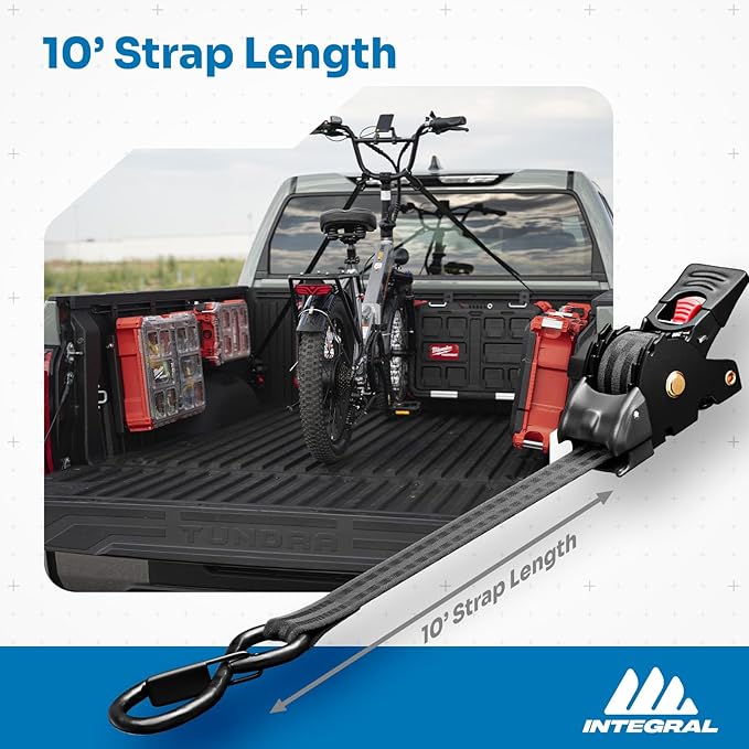 Integral Straps Compatible with Toyota Tundra (2022+) Single and Pack of Two (2) (Tundra, 2)