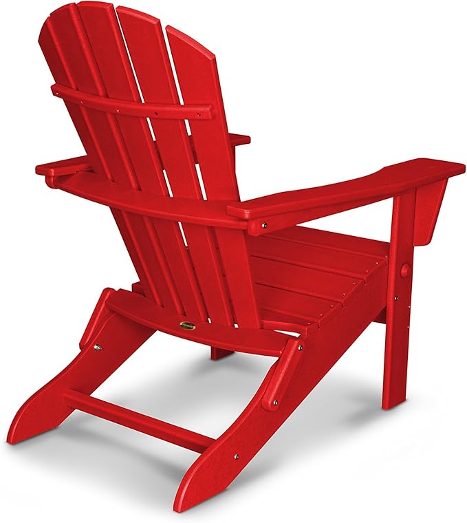 POLYWOOD Palm Coast Folding Adirondack Chair