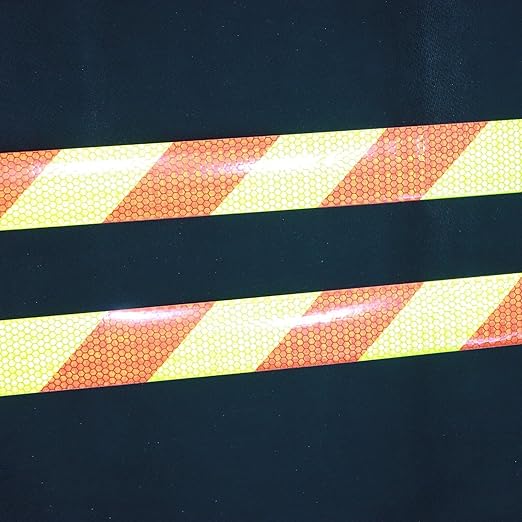 Reflective Tape 2 Inch x 168 Feet, Outdoor Waterproof High Visibility Warning Reflector, Night Safety Stickers for Car