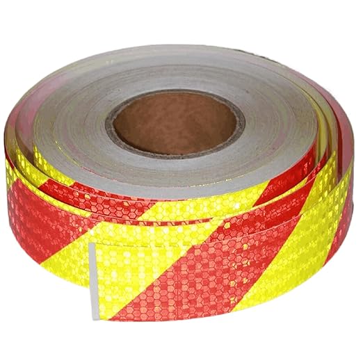 Industrial Reflective Tape Outdoor Waterproof 2 inch Wide, High Visibility Safety Warning Reflector Sticker Strips (168 feet)